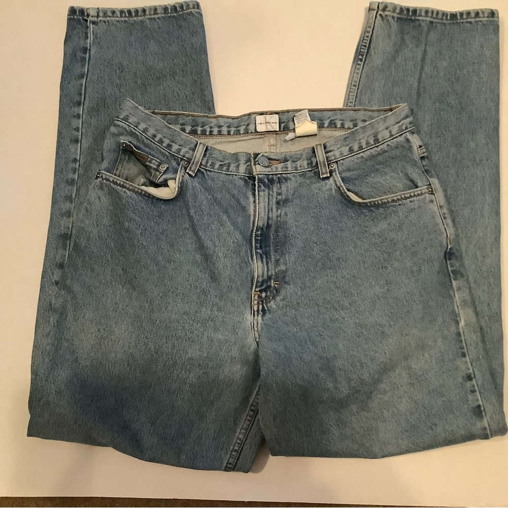 Classic Blue Denim Jeans Size 34 1041